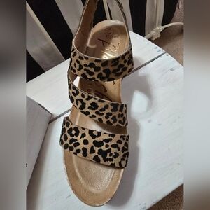 Leopard Print Women's Sandals